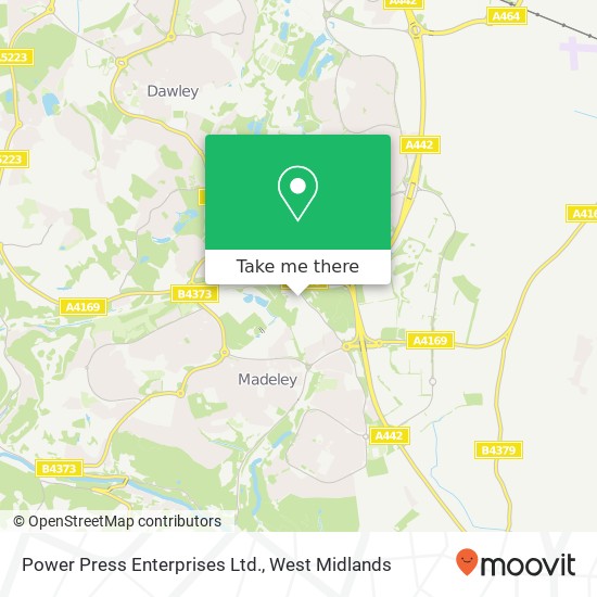 Power Press Enterprises Ltd. map