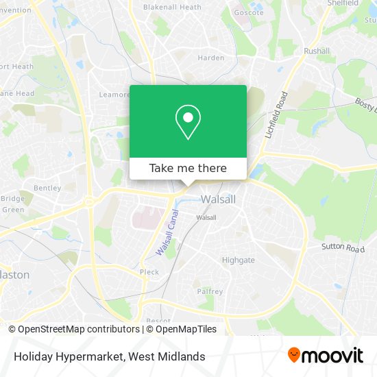 Holiday Hypermarket map