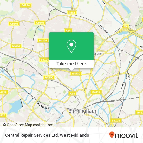 Central Repair Services Ltd map