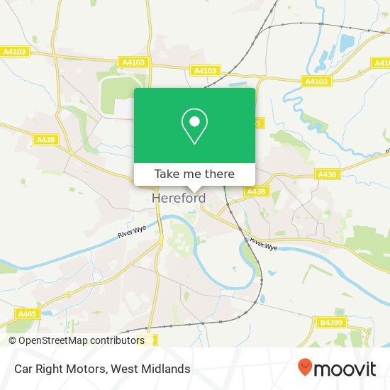 Car Right Motors map