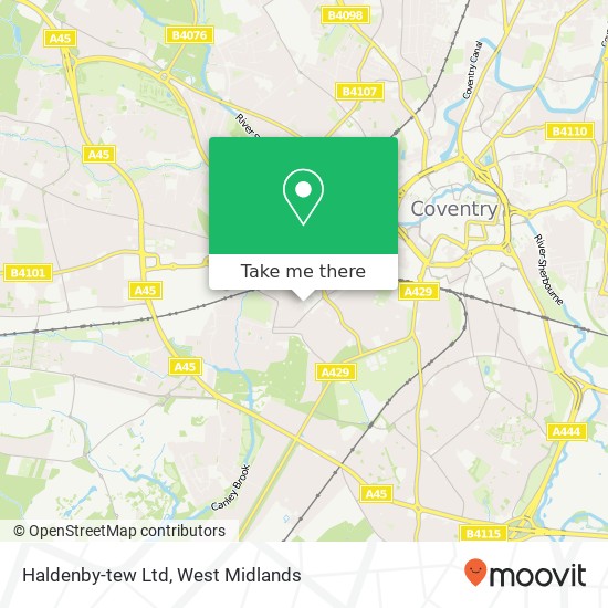 Haldenby-tew Ltd map