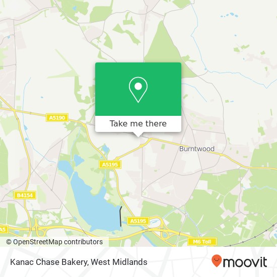 Kanac Chase Bakery map