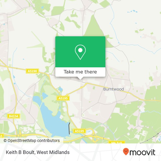 Keith B Boult map