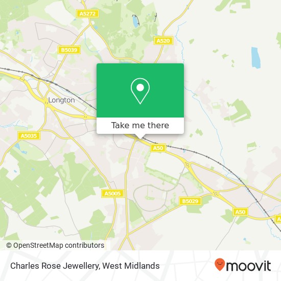 Charles Rose Jewellery map