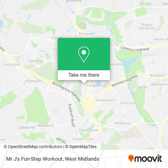 Mr J's Fun-Step Workout map