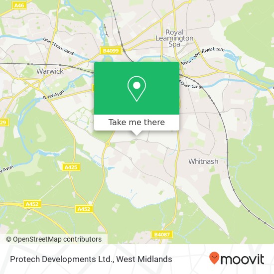 Protech Developments Ltd. map