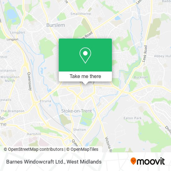 Barnes Windowcraft Ltd. map
