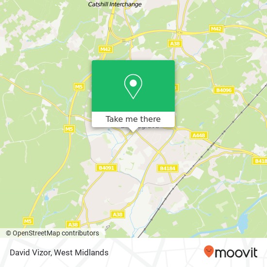 David Vizor map