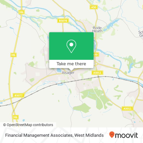 Financial Management Associates map