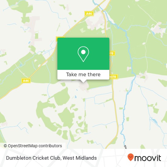 Dumbleton Cricket Club map