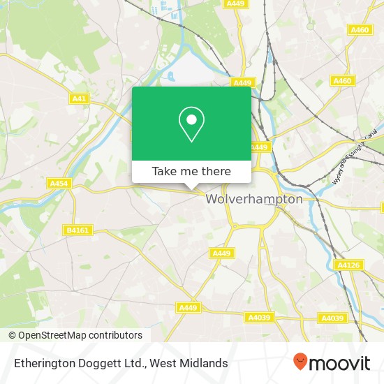 Etherington Doggett Ltd. map