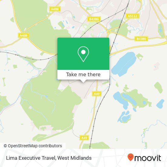 Lima Executive Travel map