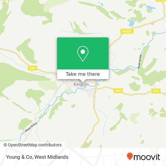 Young & Co map