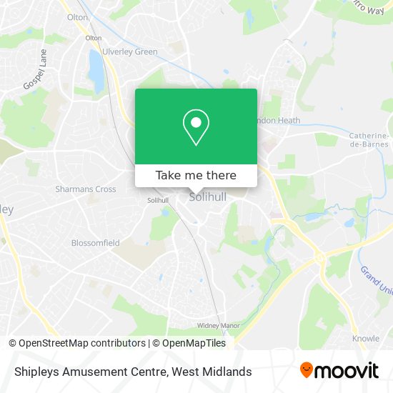 Shipleys Amusement Centre map