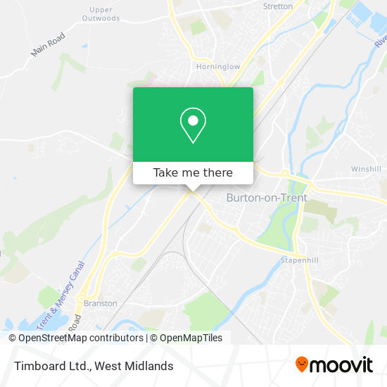 Timboard Ltd. map