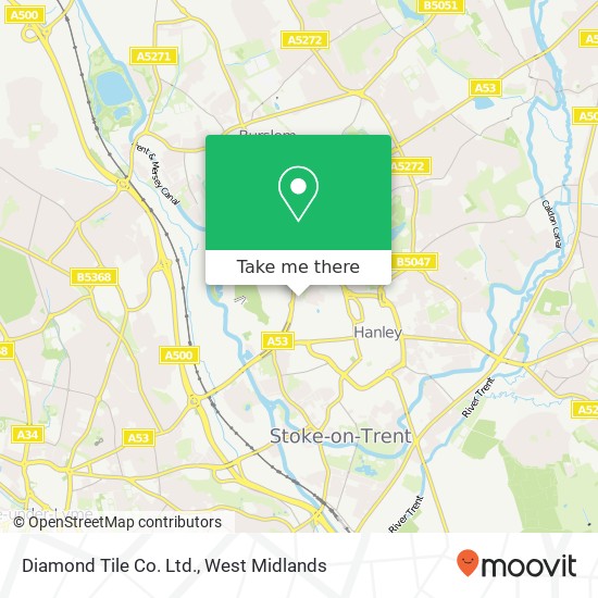 Diamond Tile Co. Ltd. map