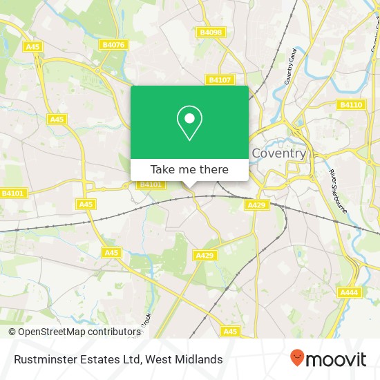 Rustminster Estates Ltd map