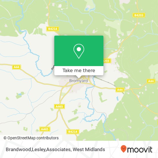 Brandwood,Lesley,Associates map