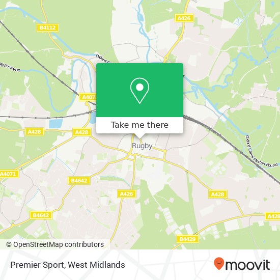 Premier Sport map