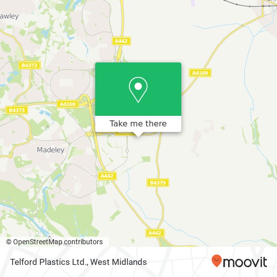 Telford Plastics Ltd. map