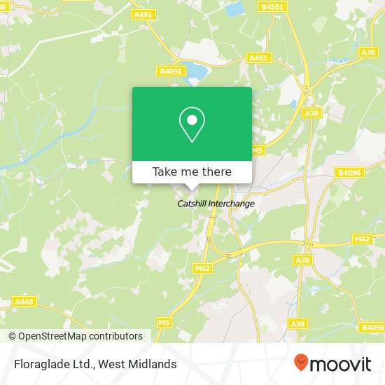 Floraglade Ltd. map