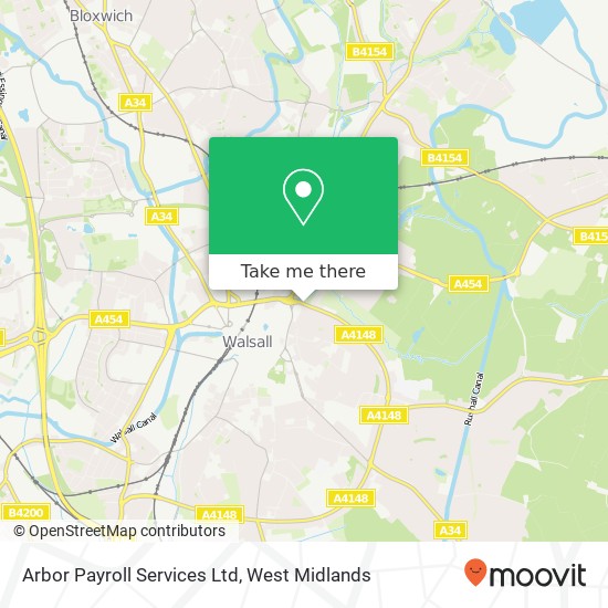 Arbor Payroll Services Ltd map