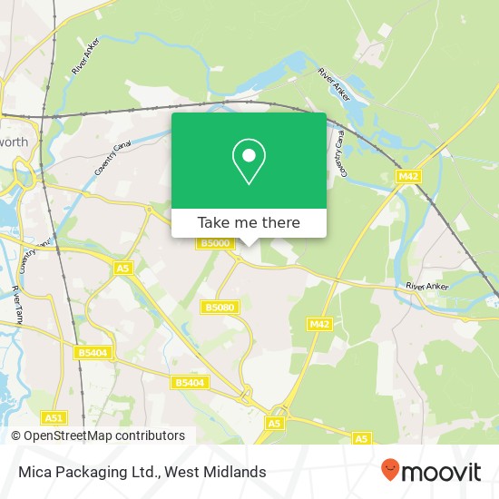 Mica Packaging Ltd. map