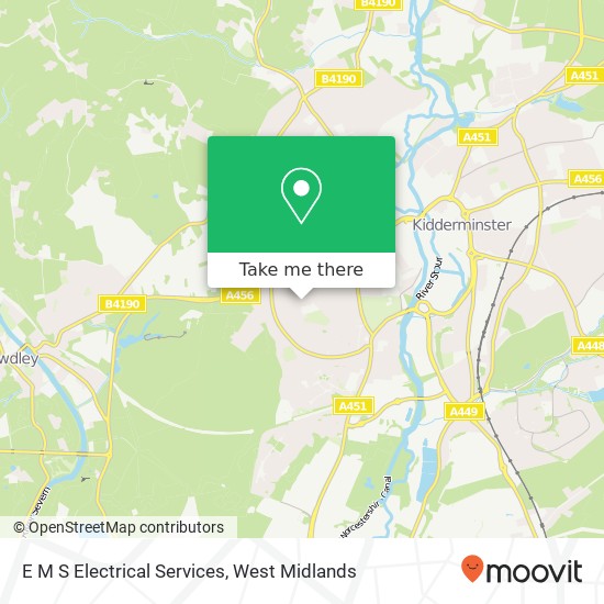 E M S Electrical Services map