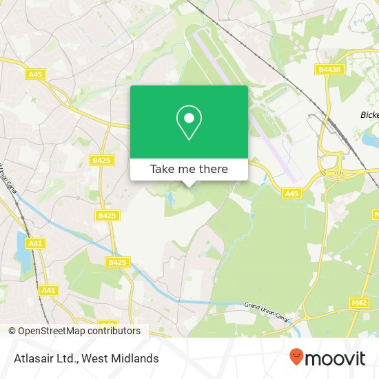 Atlasair Ltd. map