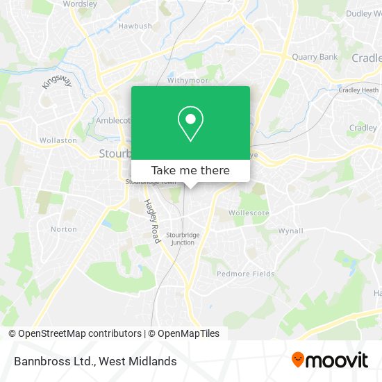Bannbross Ltd. map