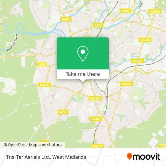 Tris-Tar Aerials Ltd. map