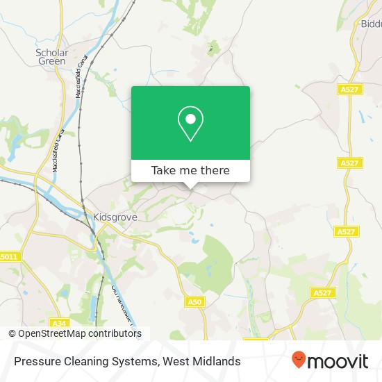 Pressure Cleaning Systems map