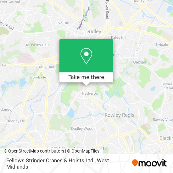 Fellows Stringer Cranes & Hoists Ltd. map