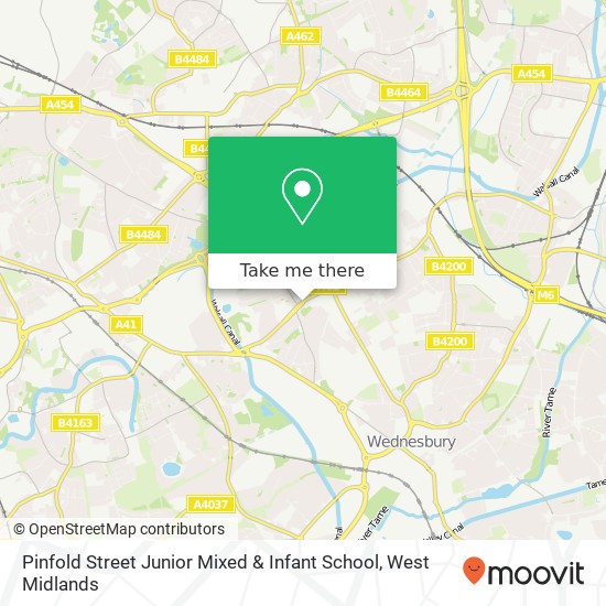 Pinfold Street Junior Mixed & Infant School map