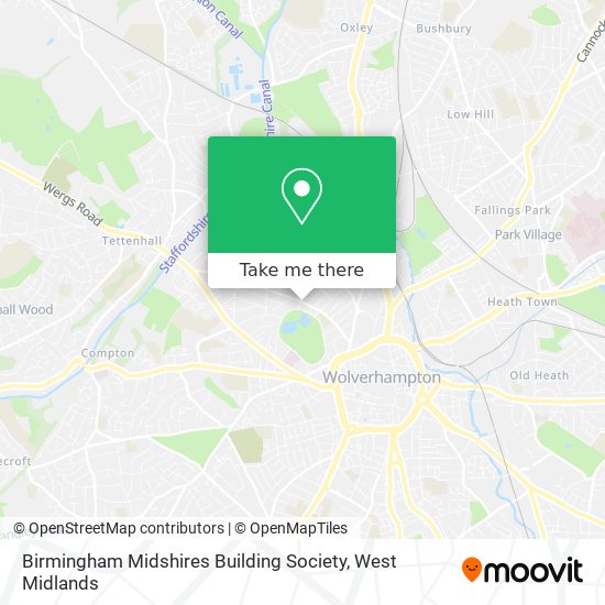 Birmingham Midshires Building Society map