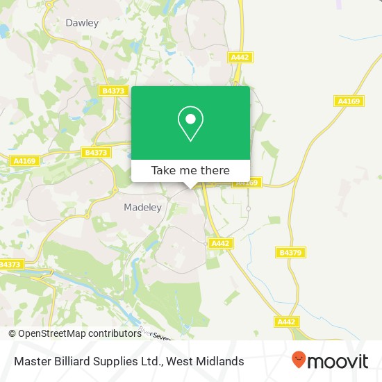 Master Billiard Supplies Ltd. map