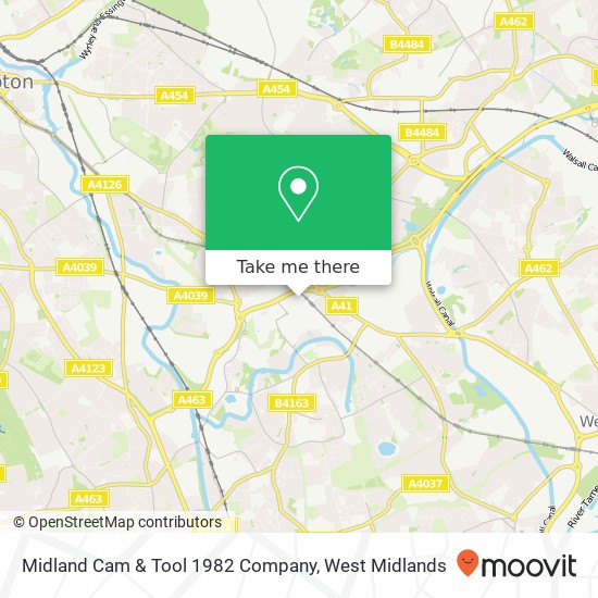 Midland Cam & Tool 1982 Company map