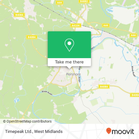 Timepeak Ltd. map
