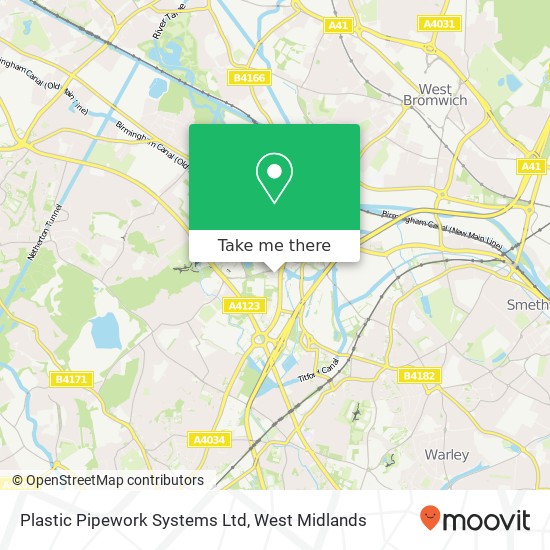 Plastic Pipework Systems Ltd map