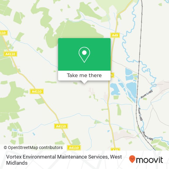 Vortex Environmental Maintenance Services map