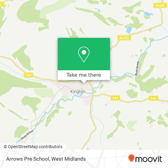 Arrows Pre School map