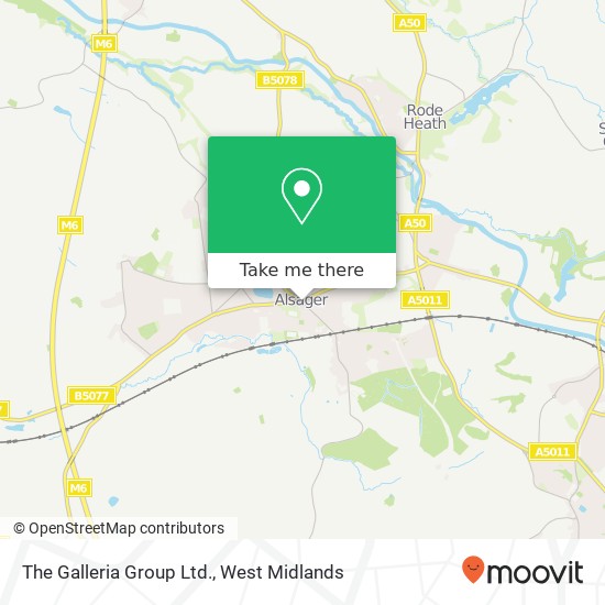 The Galleria Group Ltd. map