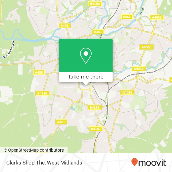 Clarks Shop The map