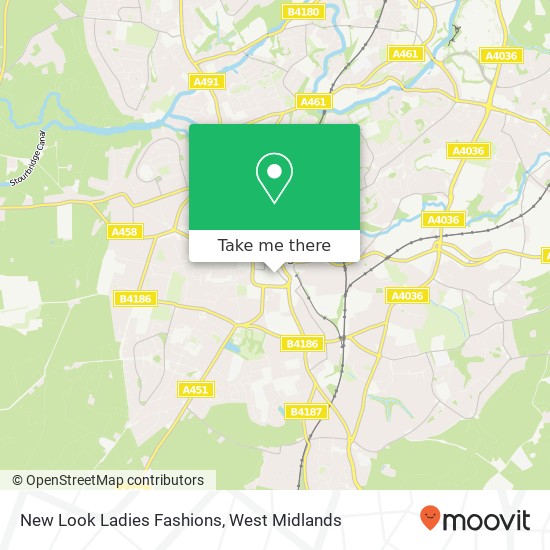 New Look Ladies Fashions map