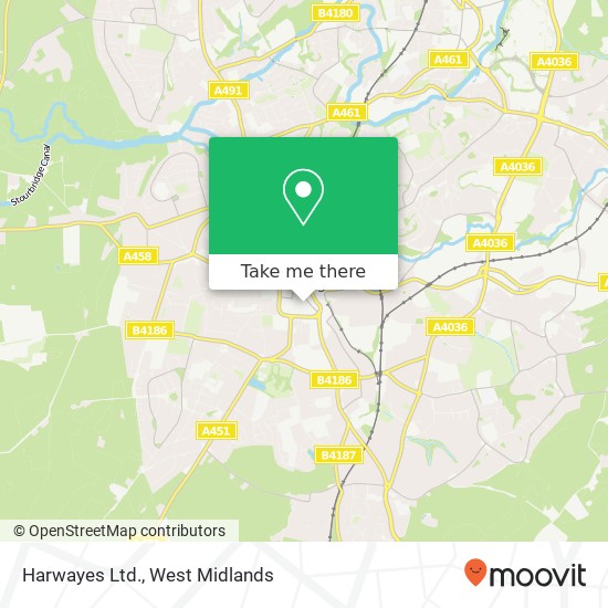 Harwayes Ltd. map