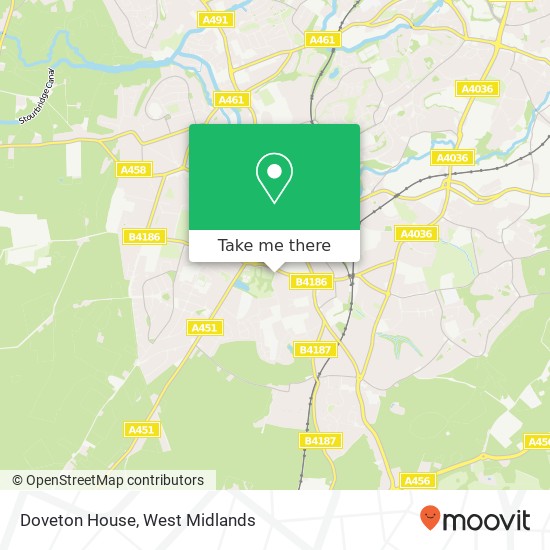 Doveton House map