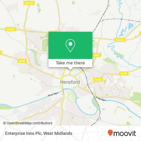 Enterprise Inns Plc map