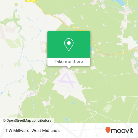 T W Millward map
