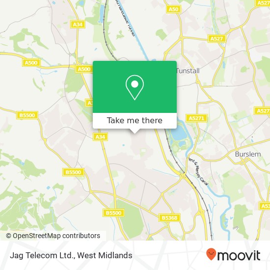 Jag Telecom Ltd. map