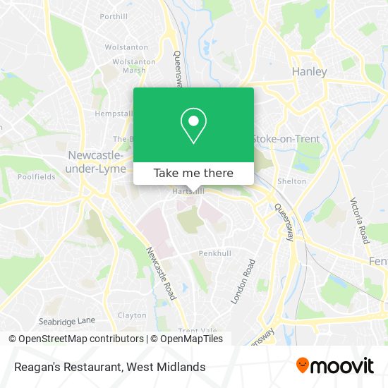 Reagan's Restaurant map